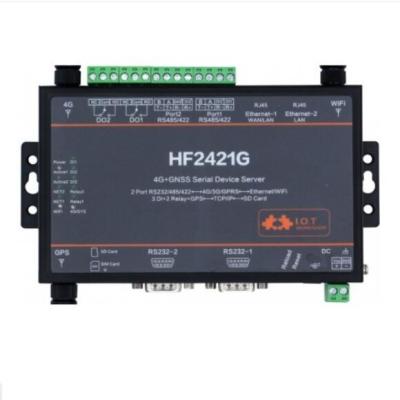 China Industry IoT Auto System HF2421G 4G DTU RTU GPS GNSS BD Router Positioning Device Double Port Serial Server 3G GPRS Network Converter Industry IoT M2M Other Communication IoT Gateway for sale