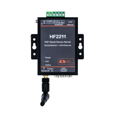 China Industry IoT System HF2211 Modbus RS232 RS485 RS422 Auto Serial Serial IoT Converter System HF2211 Modbus RS232 RS485 RS422 IP Telnet Modbus TCP IP Telnet Modbus Server RTU DTU Industry IoT M2M Other Communication IoT Gateway for sale