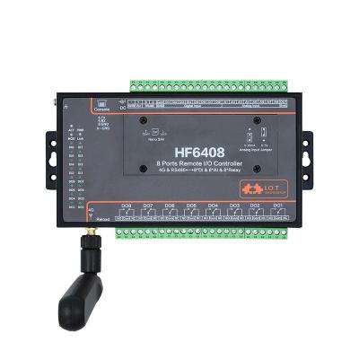 China Industry 8 Auto Industrial IoT System HF6408 DI 8 DO 8 Remote Controller Gateway RTU DTU Indu Relay Remote Controller 4G GPRS Ethernet RS485 8CH I/O Other Gateway Communication IoT for sale