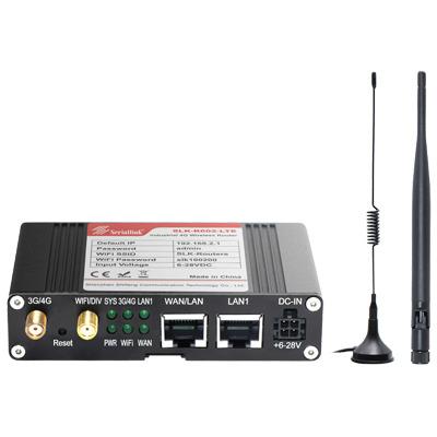 China Industry IoT Auto System SLK-R602 4G Wifi Ethernet DIN Mounted 4G LTE Linux Router Wireless Rail Mounting Industry IoT M2M Other Communication for sale