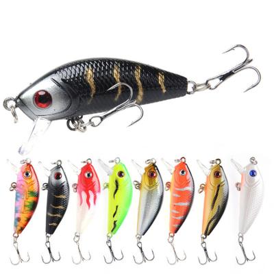 China For Saltwater Freshwater New Arrival 5cm Slip 3.8g Bait Top Water Lure With Soft Tail Wobbler Rattle Slide Swimbait Hard Bait for sale