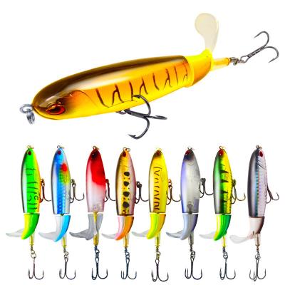 China For Hot Selling Freshwater Float 110mm 13g Topwater Wholesale Lie Snap Saltwater Fishing Lures Bait With Best Price for sale