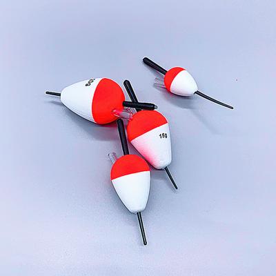 China Professional Good Quality Multi-size Saltwater Fish Warning Device In Fish Device Foam Fishing Floats Bobbers For Light Stick for sale