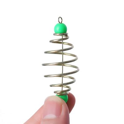 China Outdoor Activities Fishing New Style Fishing Accessories Stainless Steel Groundbait For Fishing Spring Carp Feeder Cages Fishing With Hook for sale