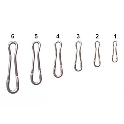 China Outdoor Activities Fishing Snap Hook Connector Stainless Steel Hawaii Carp Fishing Tackle Accessories Fishing Swivels Accessories Tackle for sale