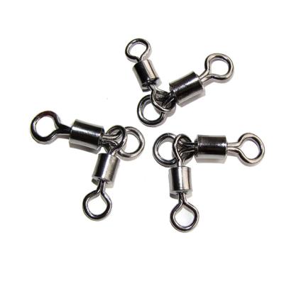 China Outdoor Activities Fishing Fishing Rolling Swivel With Snap Coupling Barrel Tackle Connector for sale