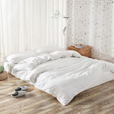 China Wholesale Single Washed Linen Bed Linen Bedding Set Flat Sheet, Duvet Cover Sheet for sale