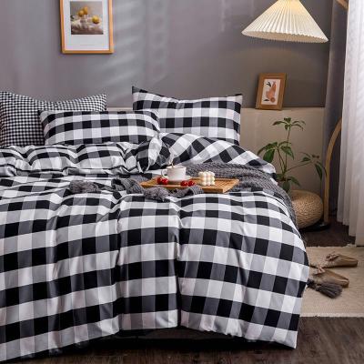 China Wholesale China Manufacture Stock Polyester Microfiber Single Bedding Set Bed Sheet Set for sale