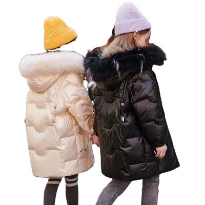 China Leesourcing OEM Anti-wrinkle latest designs hooded down jacket one piece kids coat winter down jacket for sale