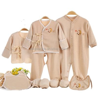 China New Fashion Antibacterial Newborn Baby Cotton Layette Cheap Organic Clothing for sale