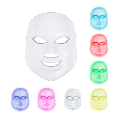 China Pigment Removal PDT Photon Light Skin Beauty Therapy 7 Colors LED Facial Face Mask for sale