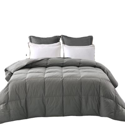 China Premium Goose Feather Breathable Down Comforter Duve With 100% Cotton Cover for sale