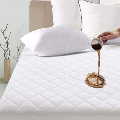 China New Style High Quality Breathable Solid Waterproof Mattress Protector Waterproof Mattress Cover for sale