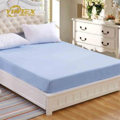 China Hot Sale Anti-bacteria Mattress Topper Cover Waterproof Hospital Mattress Protector Sponge Towel Mattress Protector for sale