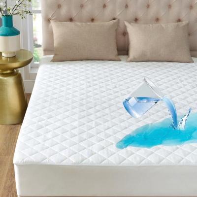 China Anti-bacteria King Size Bed Protector Waterproof Mattress Adult Waterproof Mattress Protector for sale