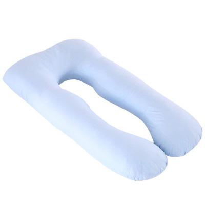 China Wholesale Blue Magnetic Body Softer Full Body Pregnant Maternity Pillow Full Pillow Polyester Pregnancy U Shaped Pillow for sale