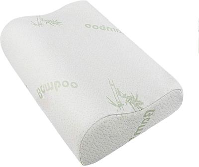 China Deep Sleep Contour Memory Anti-Static Foam Pillow Cervical Orthopedic Neck Rest Soft Support Washable for sale