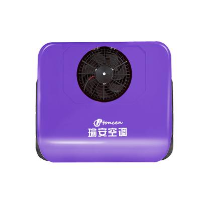 China 24 Volt 2021 New 24v Electric Roof Mounted Truck Sleeper Top Air Conditioner XC90 for sale