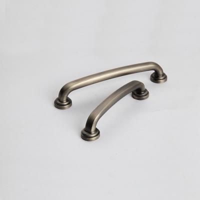 China Modern Furniture Hardware Zinc For Sideboard Door Pull Handle Hardware Handle Bronze OEM Customized Building Style Knob for sale