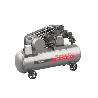 China Grandfar GF3090 series lubricated electric industrial compressors 100 liter-500L 3KW-15kw car air conditioner compressor for sale