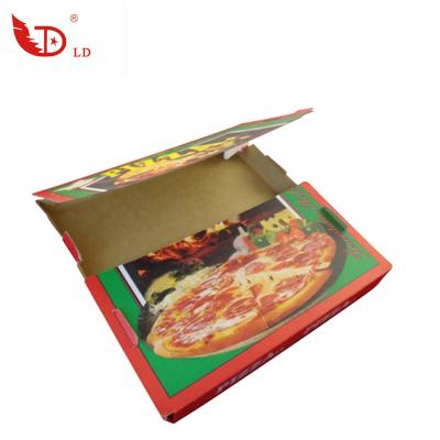 China Reused Materials CUTE FOLD DESIGN FOOD GRADE PIZZA TOP CORRUGATED BOX ON SALE for sale