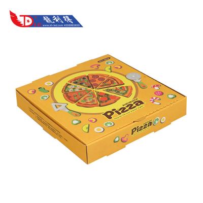 China Recycled Materials Factory Customized Paper Box For Pizza for sale