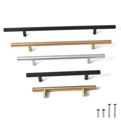 China Modern YQ Modern Stainless Steel Furniture Handles Kitchen Pulls Cabinet Handles for sale