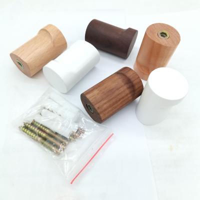 China Modern Hot sale Wooden Hook Coat Towel Earphone Hook 100% Natural Wooden Factory sale for sale