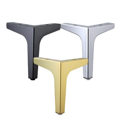 China Modern Metal Furniture Leg Black Gold Silver Coffee Table Feet Sofa Chair Bathroom Cabinet Replacement Legs Hardware for sale