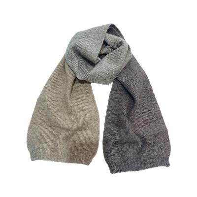 China Factory Wholesale High Quality Soft Winter Thickly Knitted Warm Scarves Cashmere Scarf Women for sale