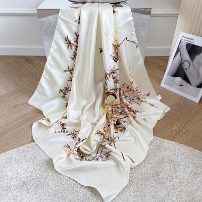 China Luxury Long Banquet Vintage Scarf Vintage Blanket Scarves And Shawls For Women Silk Scarves Top for sale