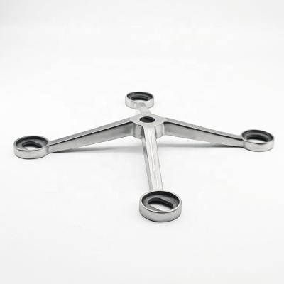 China Modern SS304 SS316 Stainless Steel Glass Spider Fittings/Spider Glass System/Glass Clamp for sale