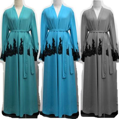 China 2022 Wholesale Muslim Abaya Clothing OEM Dubai Abaya Dress Women Abaya China Open Abaya for sale