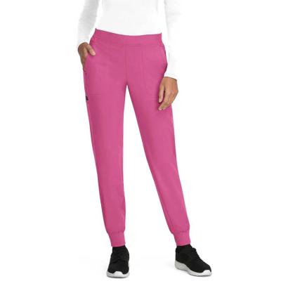 China Wholesale Cheapest High Quality Anti-Wrinkle Nursing Jogger Fitted Scrub Stretch Women Medical Uniform Pants for sale