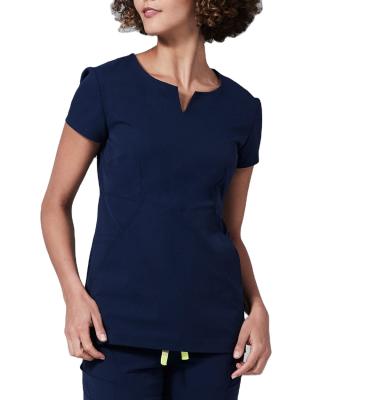 China High Quality Anti-wrinkle Fashion Nurse Scrub Suit Designs Hospital Scrub Uniform For Ladies for sale