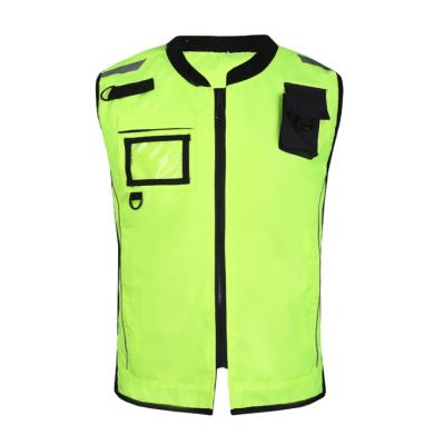 China Vis Reflector Construction Work Reflective Breathable High Work Safety Uniform Vest for sale