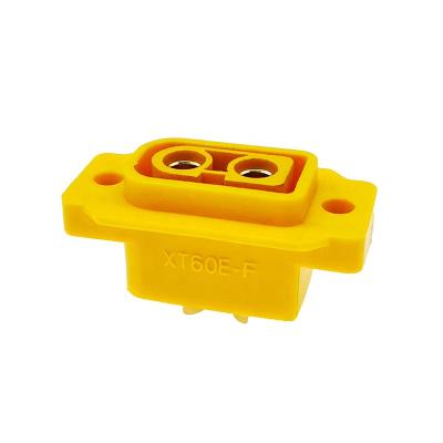 China dolls & Hobby KingApe XT60 E-F Female Mountable Fixed Hole Gold Plated Connector Compatible With Mass Up XT60 Series Plug For RC Lipo Battery for sale