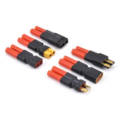 China RC Lipo Battery HXT 4mm to XT60 TRX Deans T Plug Male Female Connector Wireless Adapter for Parts RC Lipo Battery Control for sale