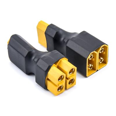 China RC Lipo Battery Mass XT60 Male To Female Parallel Plug Adapter Converter Connector For RC Lipo Battery DIY Parts Control for sale