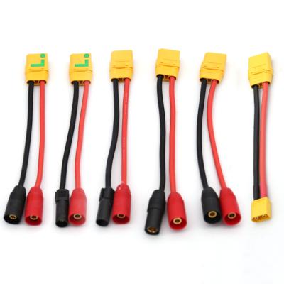 China RC Lipo Battery Amass XT60 XT90 XT150 to AS150 Connector Tamiya JST Conversion Plug Charger Adapter Cable Wire for RC Lipo Battery for sale