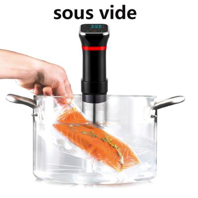 China OOTD Househeld Low Temperature Stainless Steel LCD Digital Display Machine Sous Vide Automatic Slow Cookers for sale