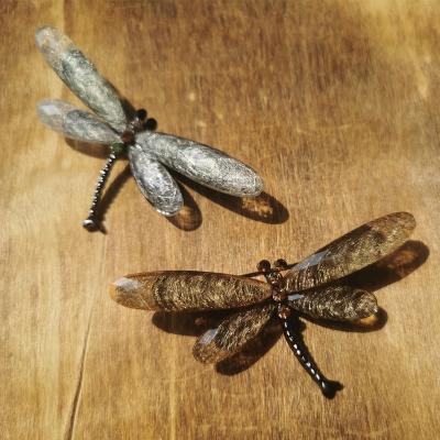 China Colorful Vintage Dragonfly Brooches Women Colorful Enamel ALLOY Resin ALLOY Resin Insect Brooch Pins Winter Coat Jewelry for sale