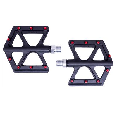 China With Anti-skid Cleats Carbon Fiber Ultralight Bike Pedals Road MTB Anti-skid Pedals Wide Flat Platform ZERAY ZP-D213 for sale