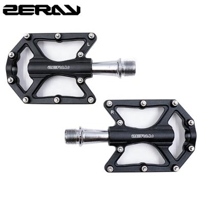 China BMX Road MTB Bike Pedals Aluminum Alloy Wide Anti-Skid Ultralight Pedals In Running ZERAY D261 for sale