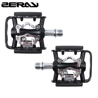 China Self-lubricating Slip Ratio Mountain Bike Pedals In Running SPD Clip Bicycle Multifunctional Compatible Pedal ZERAY ZP-101Z for sale