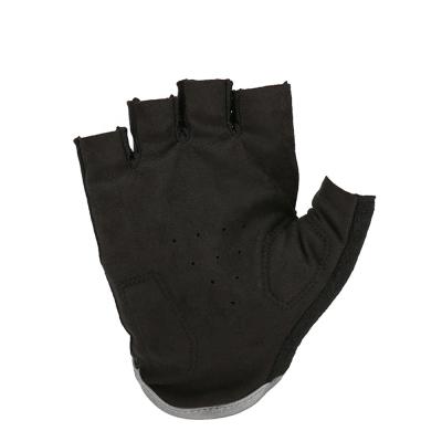 China No LOGO Black Half-Finger Glove Color Pure Recycling Equipments For Road MTB Bicycle Spandex Cycling Gloves ZERAY HuB20ST01 for sale