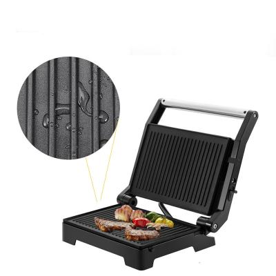 China 2021 Hotel Grills PaniniSandwich Maker BBQ Grill Iron Electric Window Grill for sale