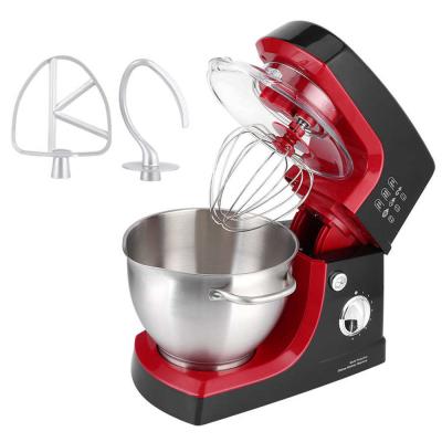 China Mini Multifunctional Kitchen Digital Food MixerBread Dough Mixer Stand Food Blender Mixer for sale