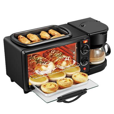 China Energy Saving 3 in 1 Electric Multi Functional Oven Breakfast Maker Coffee Maker Make Coffee Toast Fried Eggs Breakfast Maker Machine for sale