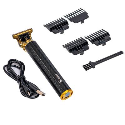 China Popular Car Design Golden Electric Cordless Cutting Machine 3In1 Men Hair Trimmer for sale